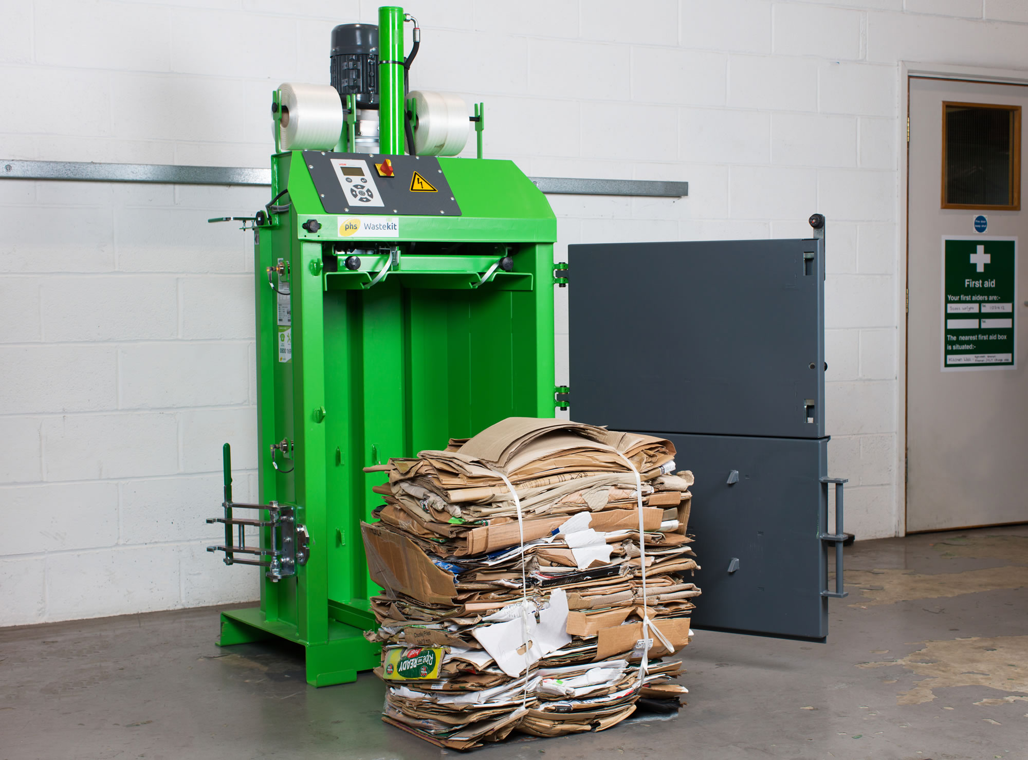 cardboard baler